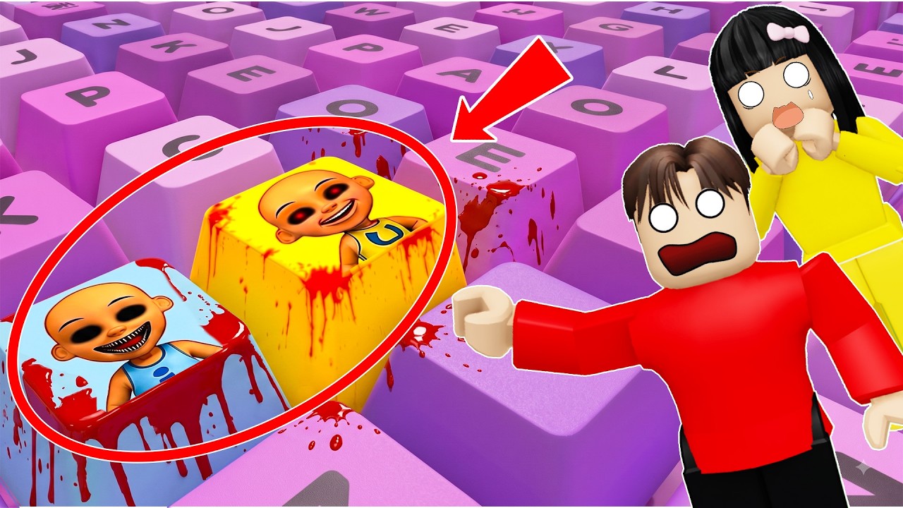 Yuta Mio Menemukan Tombol UPIN IPIN EXE Di KEYBOARD ASMR VIRAL | ROBLOX