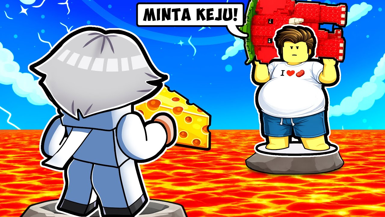 LUCU BANGET! Aku Harus Kasih Makan Steak KEJU Buat Dapetin BRAINROT!