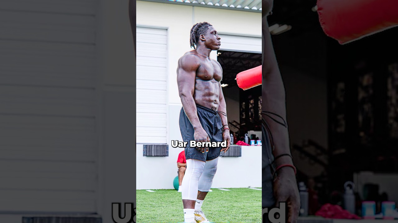 He Got Drafted Without Playing a Single Snap of Football 🤯 #nfl #eagles #nflfootball #uarbernard