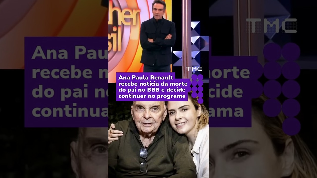 Ana Paula recebe notícia da morte do pai no BBB e decide continuar no programa #shorts