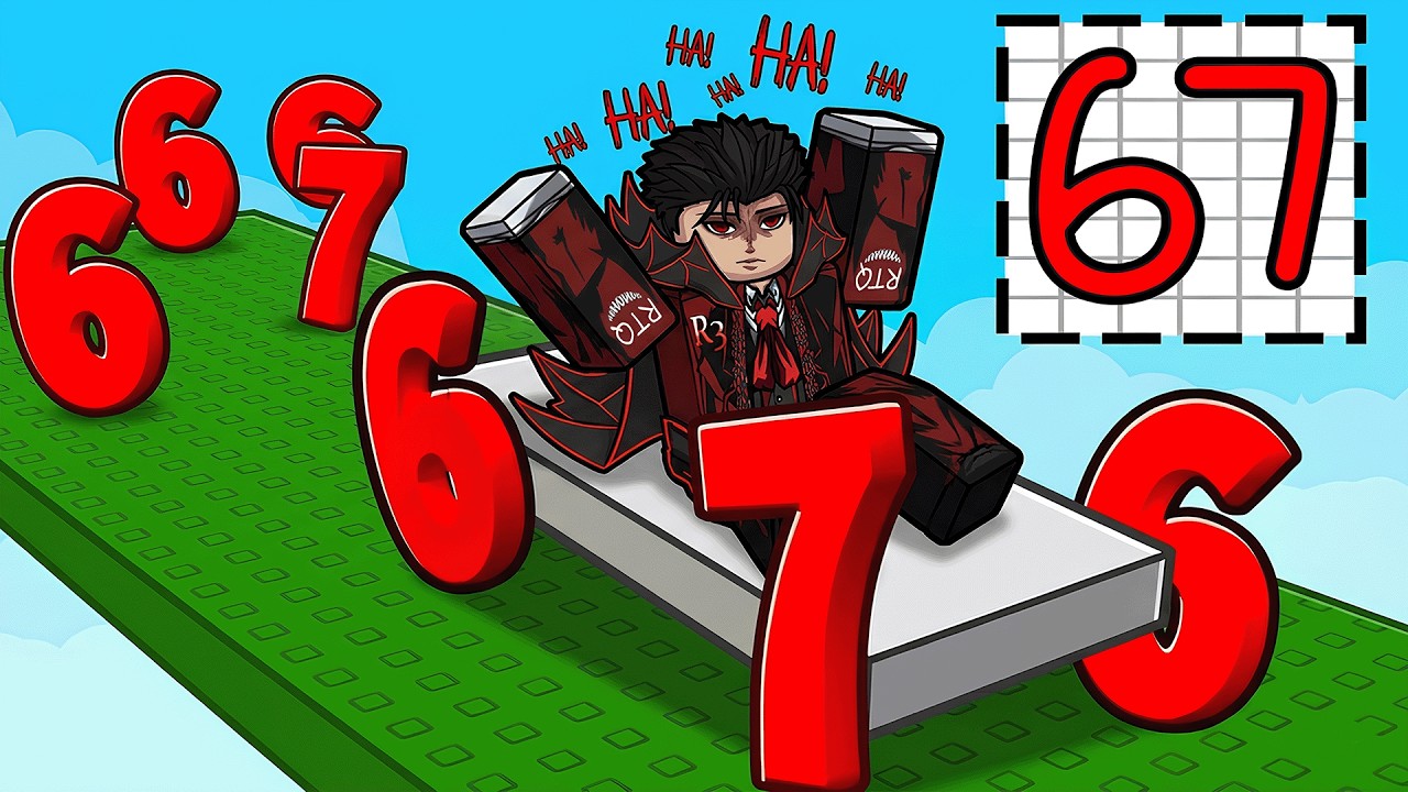 روبلوكس رسمت عجلات 67 عشان اهرب من اصعب مكان 😂🎨