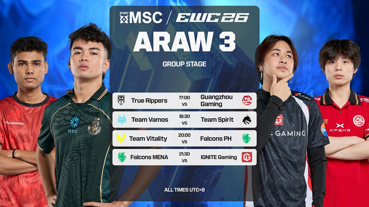 [LIVE] | MSC SA EWC Group Stage Araw 3 | (PH)