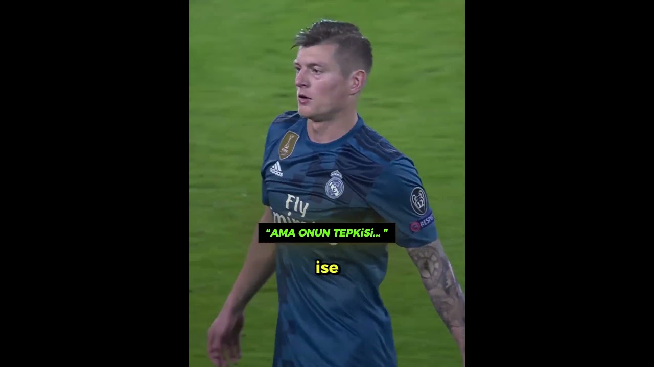 Ronaldo'nun Kroos'a tepkisi 🥶