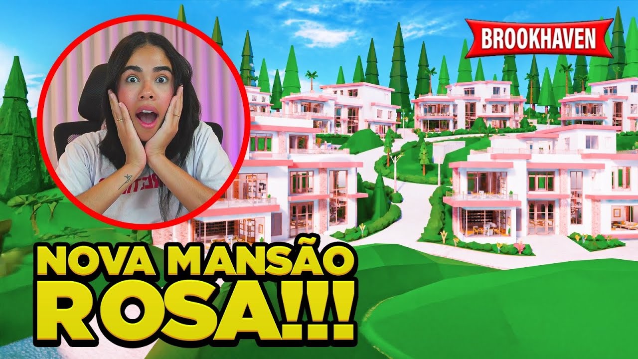 NOVA ATUALIZAÇÃO CASA PINK EM BROOKHAVEN 