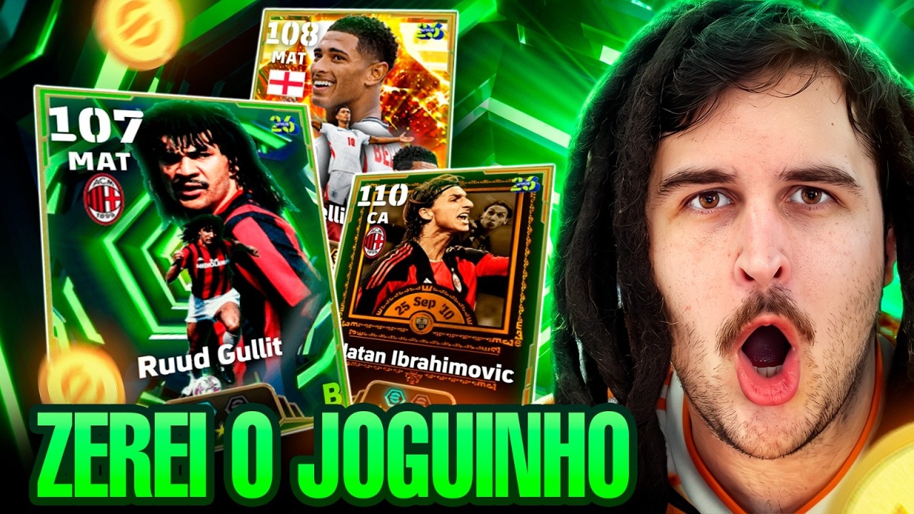 O EPISÓDIO MAIS EMOCIONANTE DO EFOOTBALL ATÉ AGORA COM A ESTREIA DO GULLIT, IBRA E BELLINGHAM!