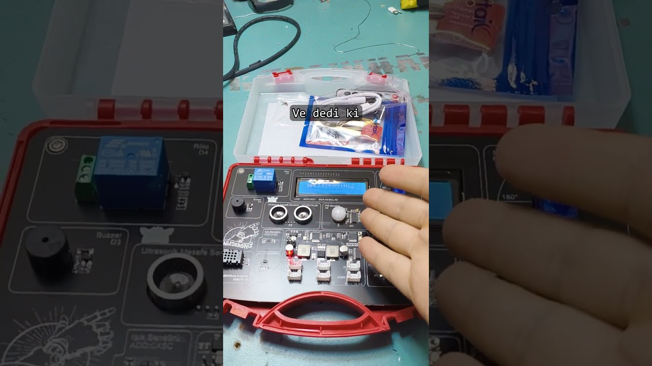 -reklam- Tolga Özuygur'un Arduino Kiti, çok kötü bir kadere mahkum kaldı.