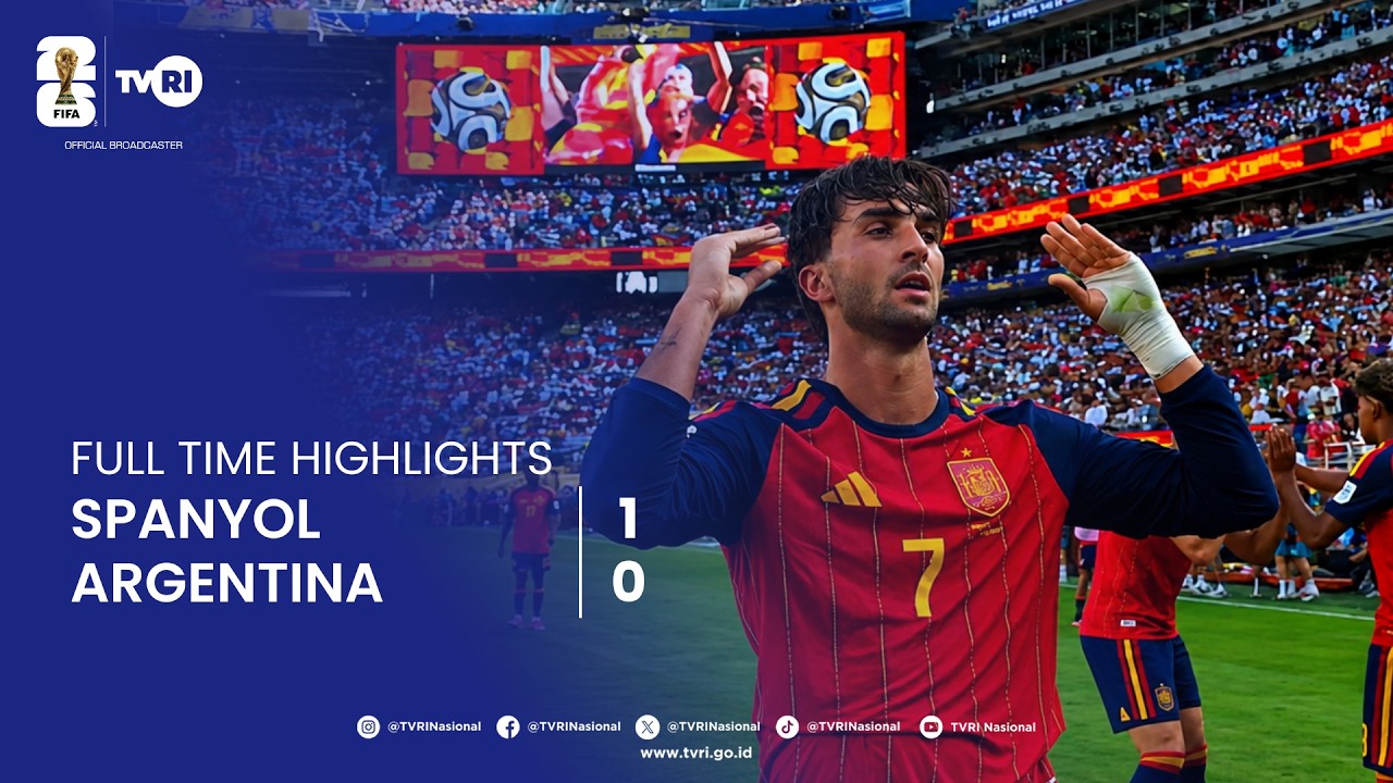 Full Time Highlights | Final | Spanyol vs Argentina | FIFA World Cup 2026