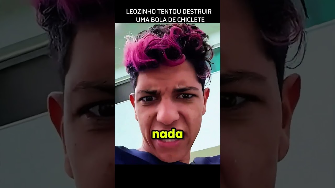 LEOZINHO TENTOU DESTRUIR A BOLA DE CHICLETE #leozinho077 #dosrosas  #emillyvickof