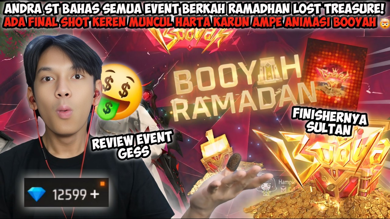 BAHAS SEMUA EVENT BERKAH RAMADHAN LOST TREASURE! ADA FINAL SHOT HUJAN UANG GILAA EFEKNYA COK🥶