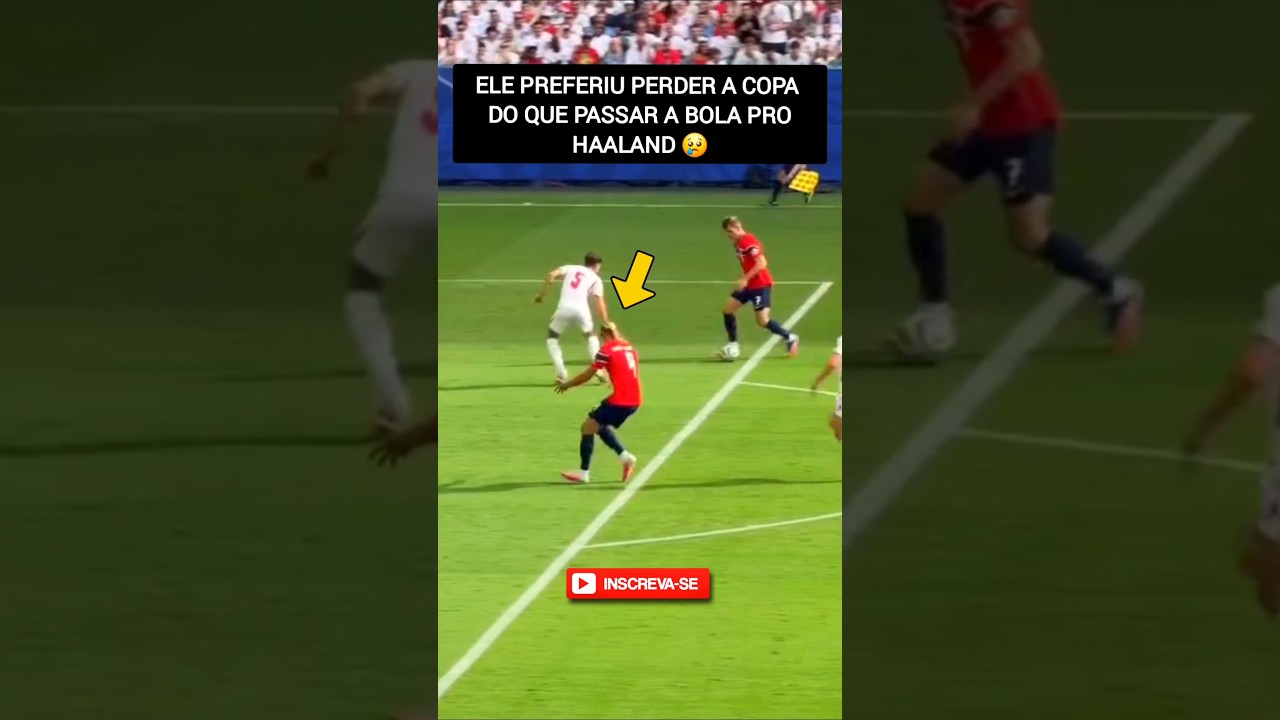 A Noruega foi eliminada da Copa quando não tocaram pro Haaland 😢 Inglaterra x Noruega