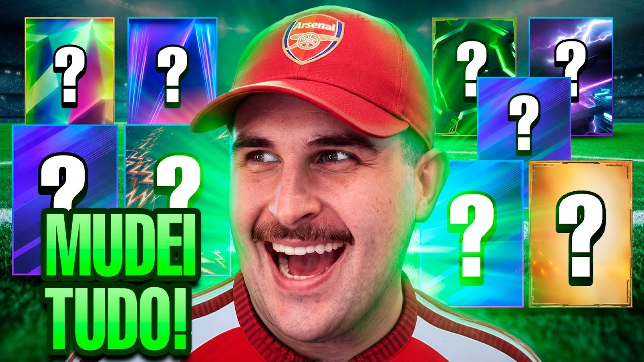 MUDEI O TIME INTEIRO DO BANQUETA PRA JOGAR O MEU PRIMEIRO EVENTO DO EFOOTBALL!