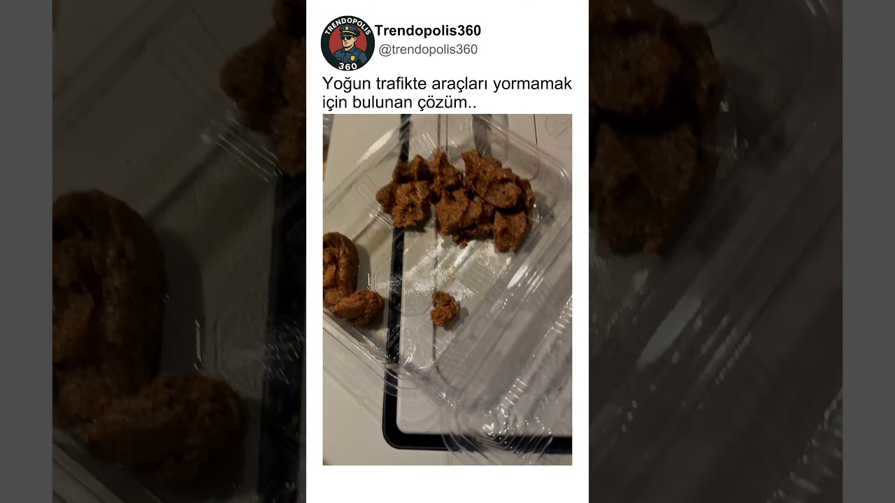 Yoğun Trafikte 200 IQ Çözüm Yolu..🤔