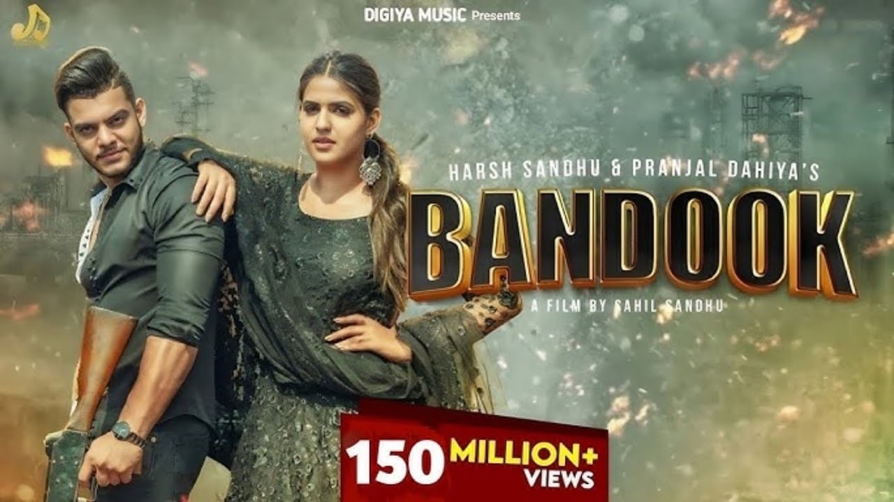 Bandook (official Video) - Vipin mehandipuria & Anjali 99 Ft. Pranjal Dahiya