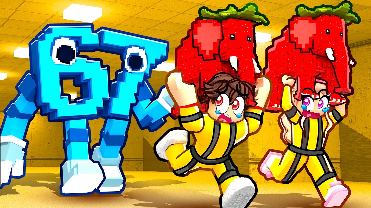 ROBLOX SAVE BRAINROTS FROM BACKROOMS…