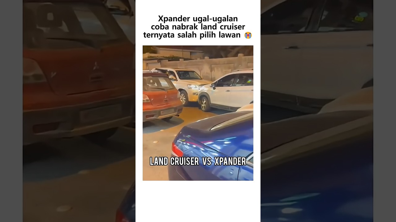 Sekali Dibalas Langsung Kabur Xpandernya 😂 #shorts #karma #lucu #xpander #landcruiser