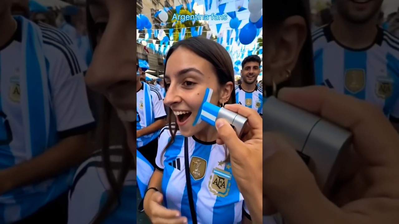 Argentina 🇦🇷  fans 😱 fifa #viral #shorts #fifa #fifaworldcup #argentina #Messi #football