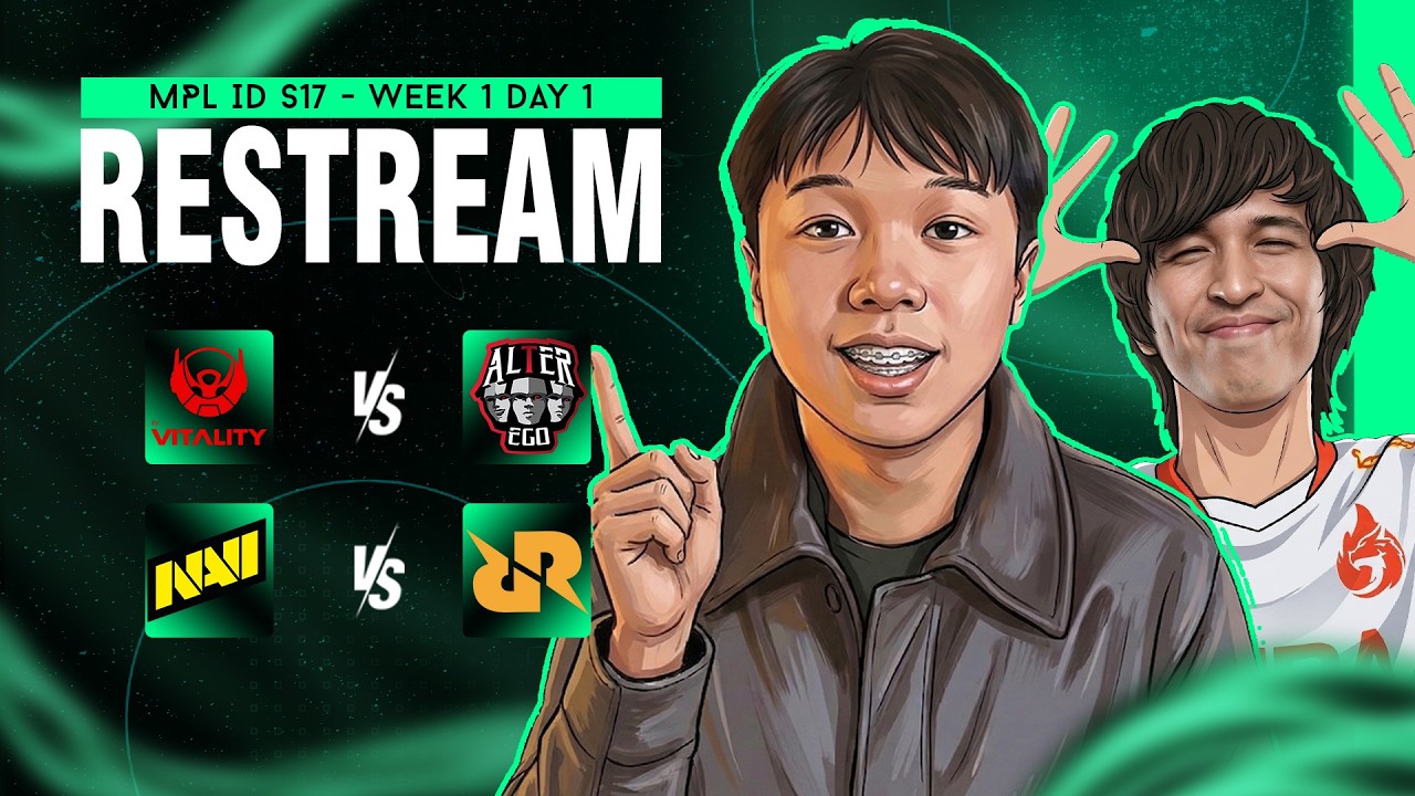 NOBARKEUN! LETZGO RRQ VS NAVI MPL WEEK 1 DAY 1|Topup di Lumi9.id