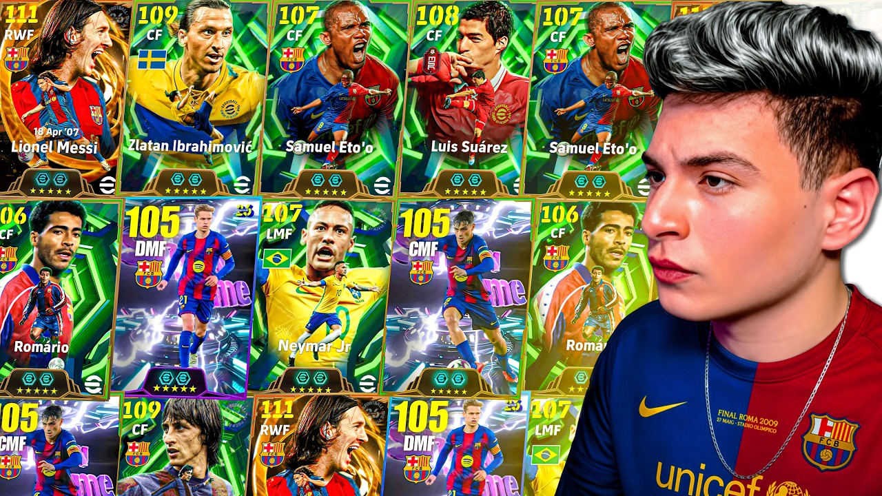 رجعت أجمل أيام برشلونة 🥹🔥 بنيت تشكيلة الأساطير اللي مستحيل تتكرر 💙❤️ | eFootball 2026