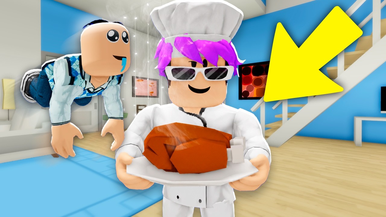 VIREI UM COZINHEIRO no BROOKHAVEN RP