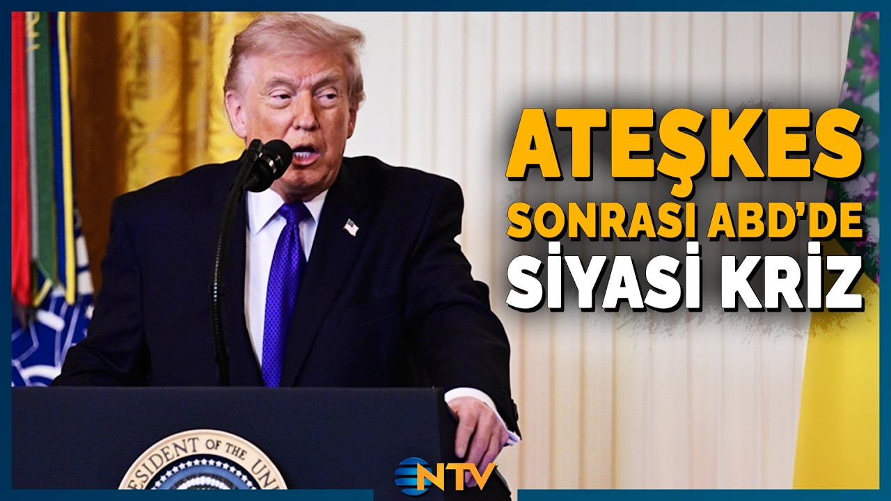 Ateşkes İçin Trump 'Ortadoğu'nun Altın Çağı' Dedi, ABD Kongresi 'Akıl Dışı' Buldu! | NTV