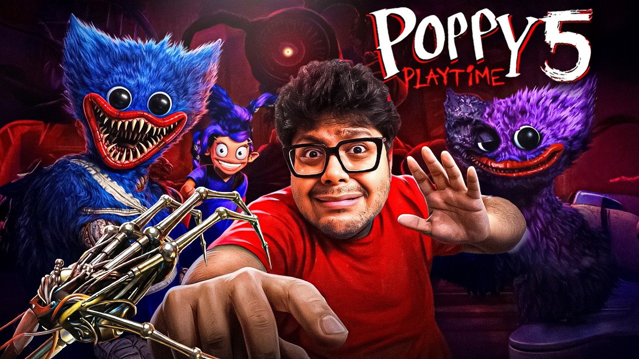 Poppy Playtime Chapter 5 FULL GAMEPLAY (HINDI) #1 😱 AYUSH MORE