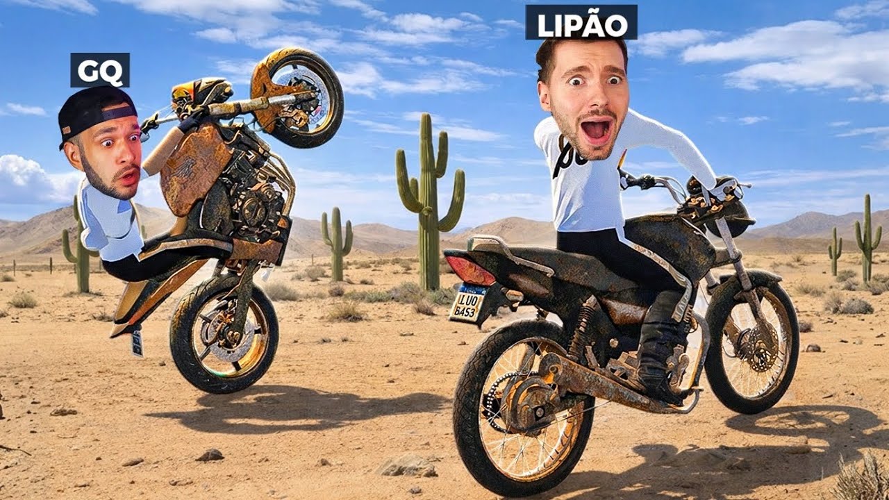 TROLLEI meu amigo com MOTO ABANDONADA! - The Long Drive