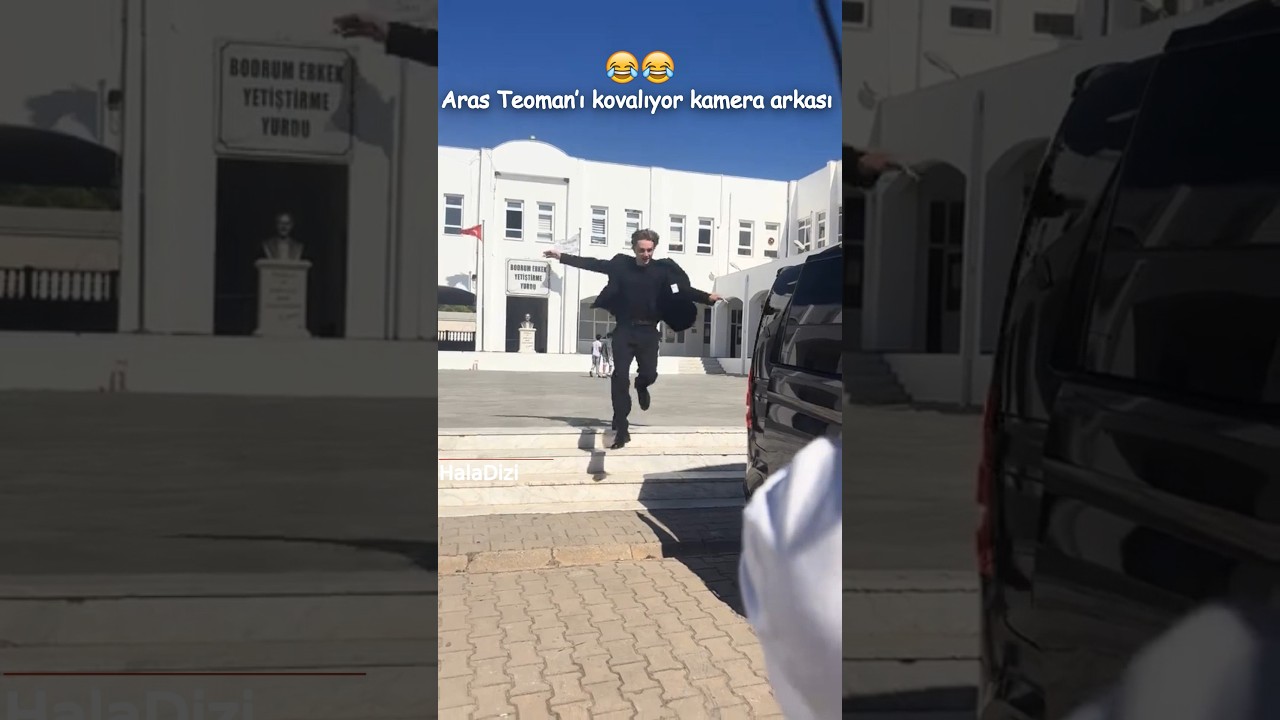 Daha 17 Aras Teoman’ı kovalıyor kamera arkası