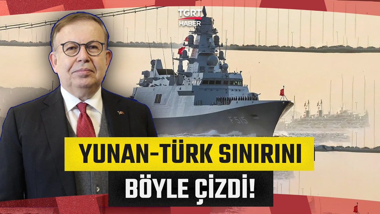 Cihat Yaycı Canlı Yayında Haritayı Gösterip Açıkladı: Ege Denizi Adalar Denizi Oldu! - TGRT Haber