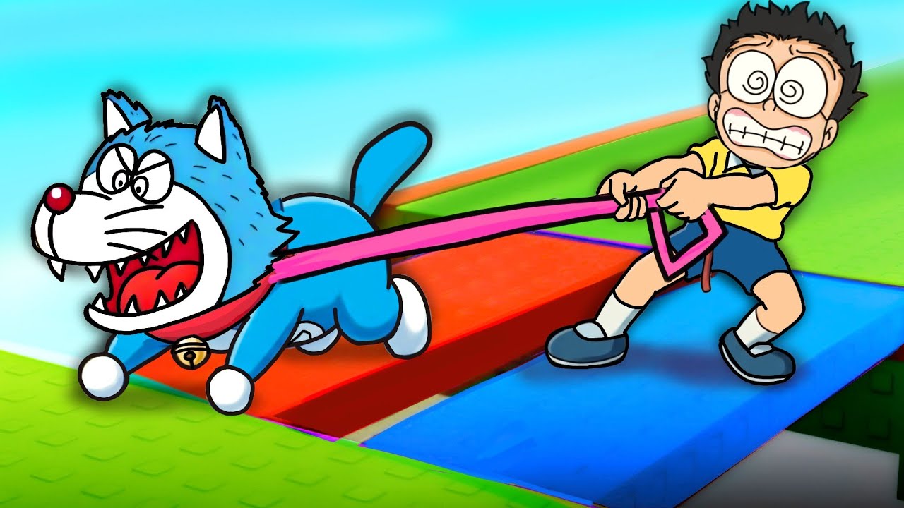Doraemon Became Dog in Roblox 🐕