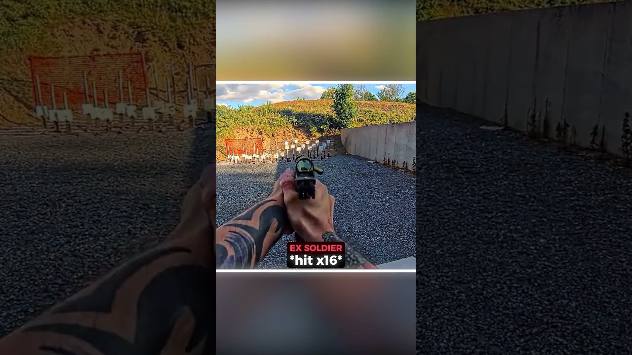 Ex Soldier DESTROYS The Target Practice