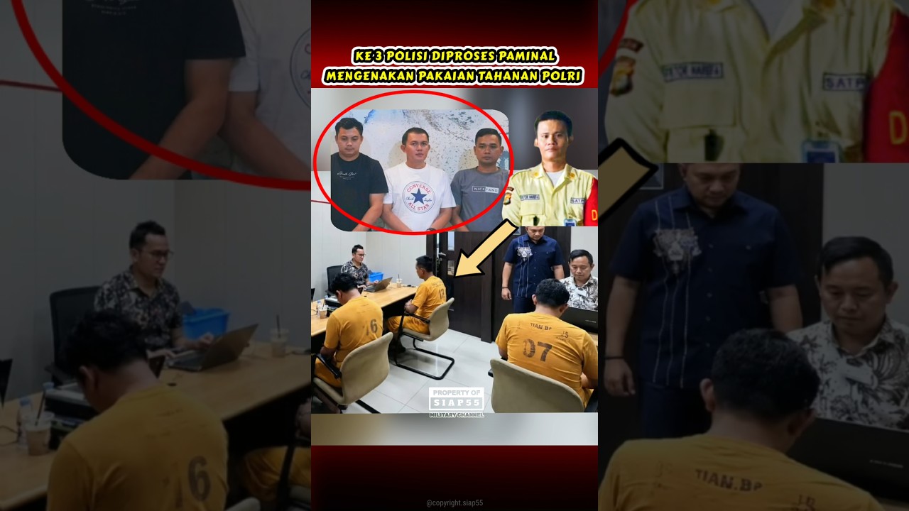 SESUAI HARAPAN NETIZEN 3 POLISI MELANGGAR KODE ETIK #beritaterkini #satpam #viral