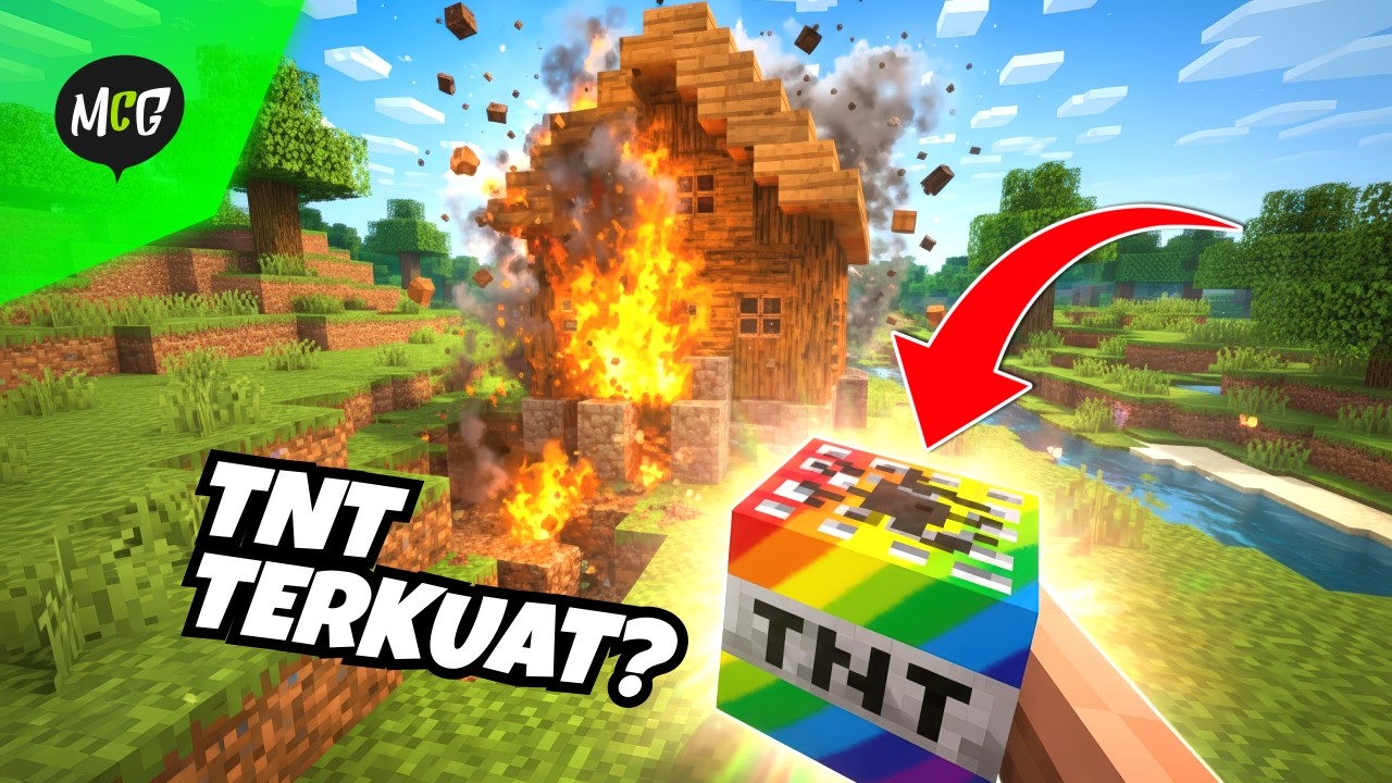 TNT Terkuat di Minecraft!