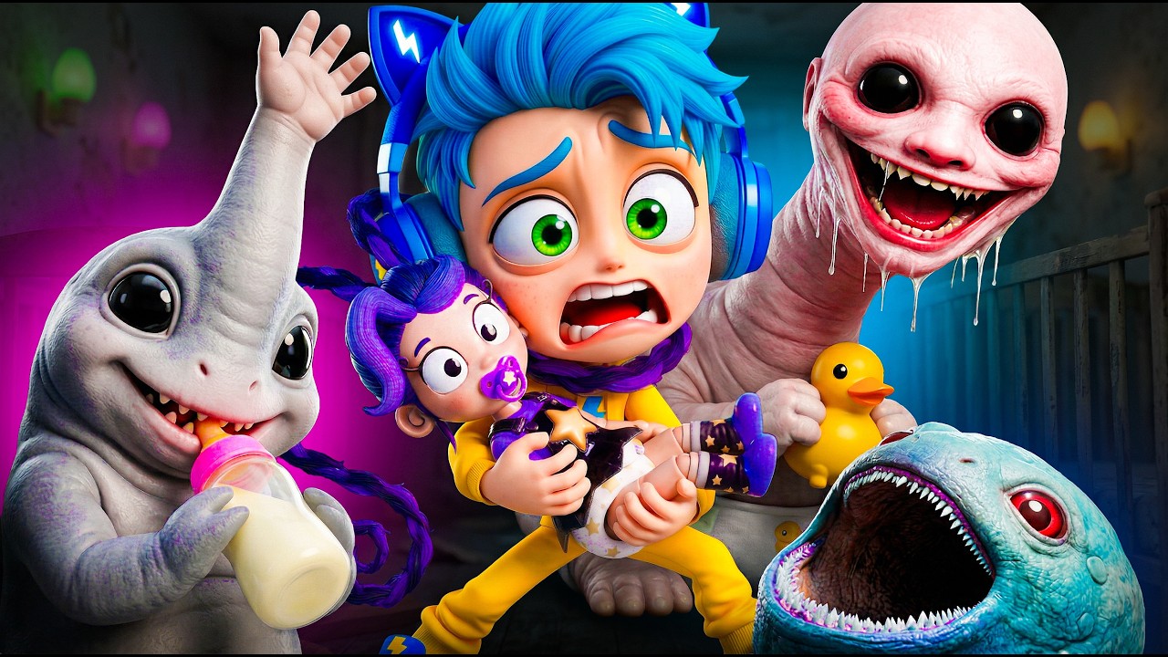 DEU TUDO ERRADO na CRECHE DOS BEBÊ MONSTRUOSOS 🍼 ROBLOX Tiny Universe