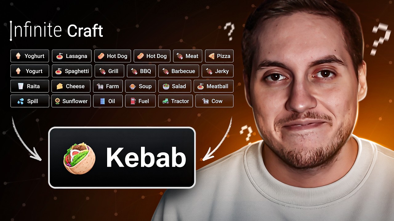 4 ANA ELEMENTTEN KEBABI BULMAYA ÇALIŞIYORUZ! | INFINITE CRAFT |