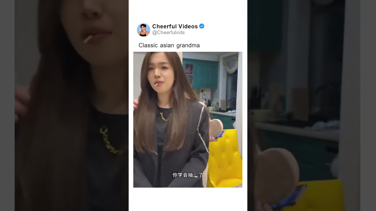 Classic asian grandma 🎥 by: quietliii on IG