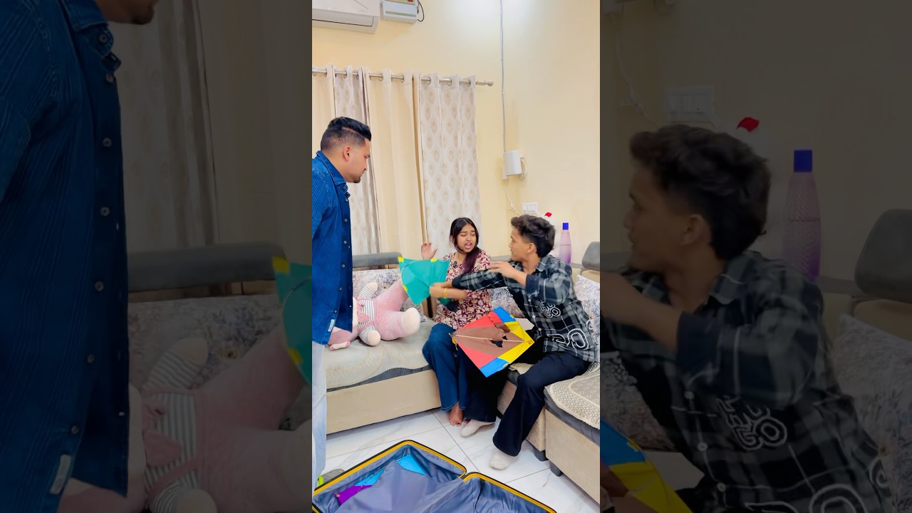 डोनो बच्चों के लिए मैं तो पतंग लेकर आया था पर हां तो लायक ही नहीं है।🥲🪁#kite #kiteflying #patang