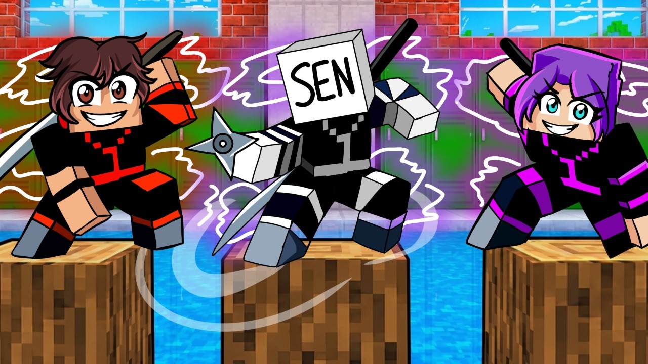 SEN NİNJA OKULUNA KATILDIN! - Minecraft