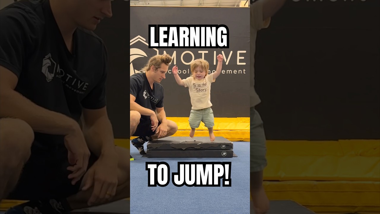 LEARNING TO JUMP 🥹 - Published by Bob Reese