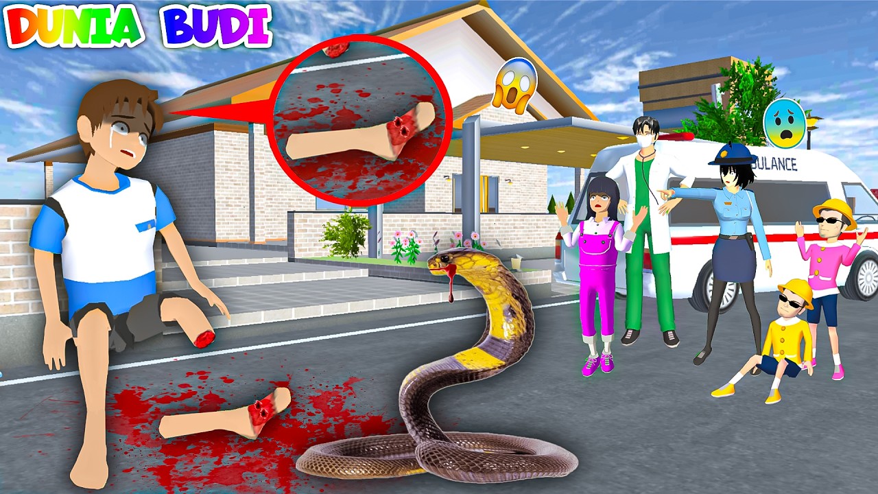 Hah!! Kaki Yuta Buntung DIGIGIT ULAR Berbisa | Mio Nangis Kak Sakura Bawa Yuta Ke Rumah Sakit 😱