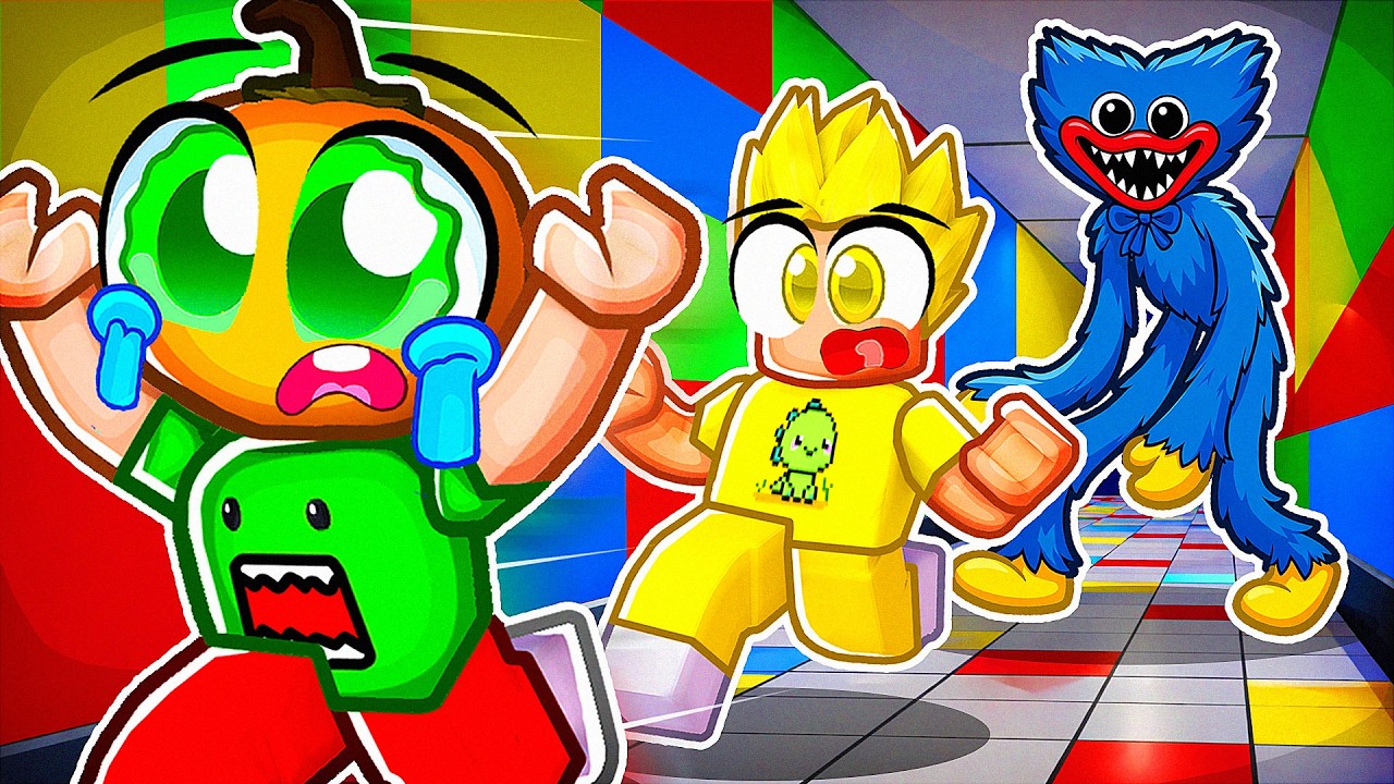 Dev Oyuncak Huggy Wuggy'den Hayatta Kalabilecek Miyiz? 💀 | Roblox