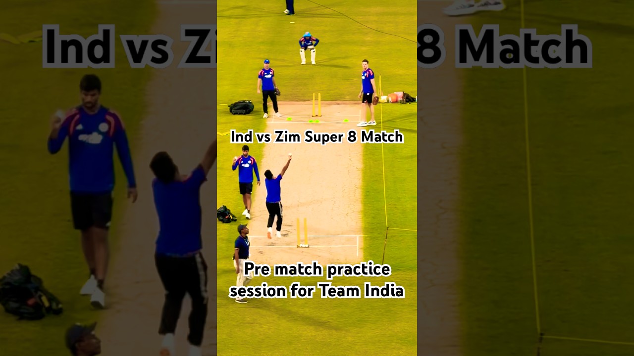 Pre match practice session for Team India 🇮🇳#t20worldcup2026 #indvspak #cricket #shorts