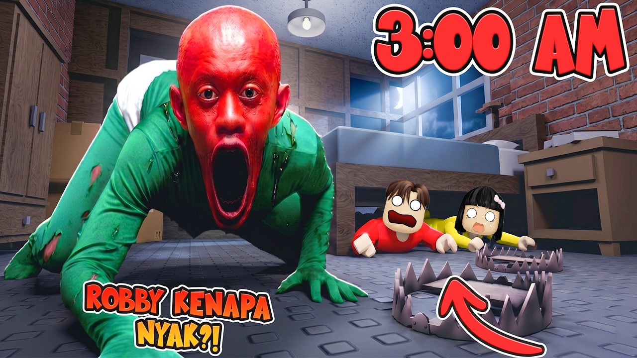 Yuta Mio Sembunyi Di Bawah Tempat Tidur Dari Anomali ROBBI KENAPA NYAK | ROBLOX