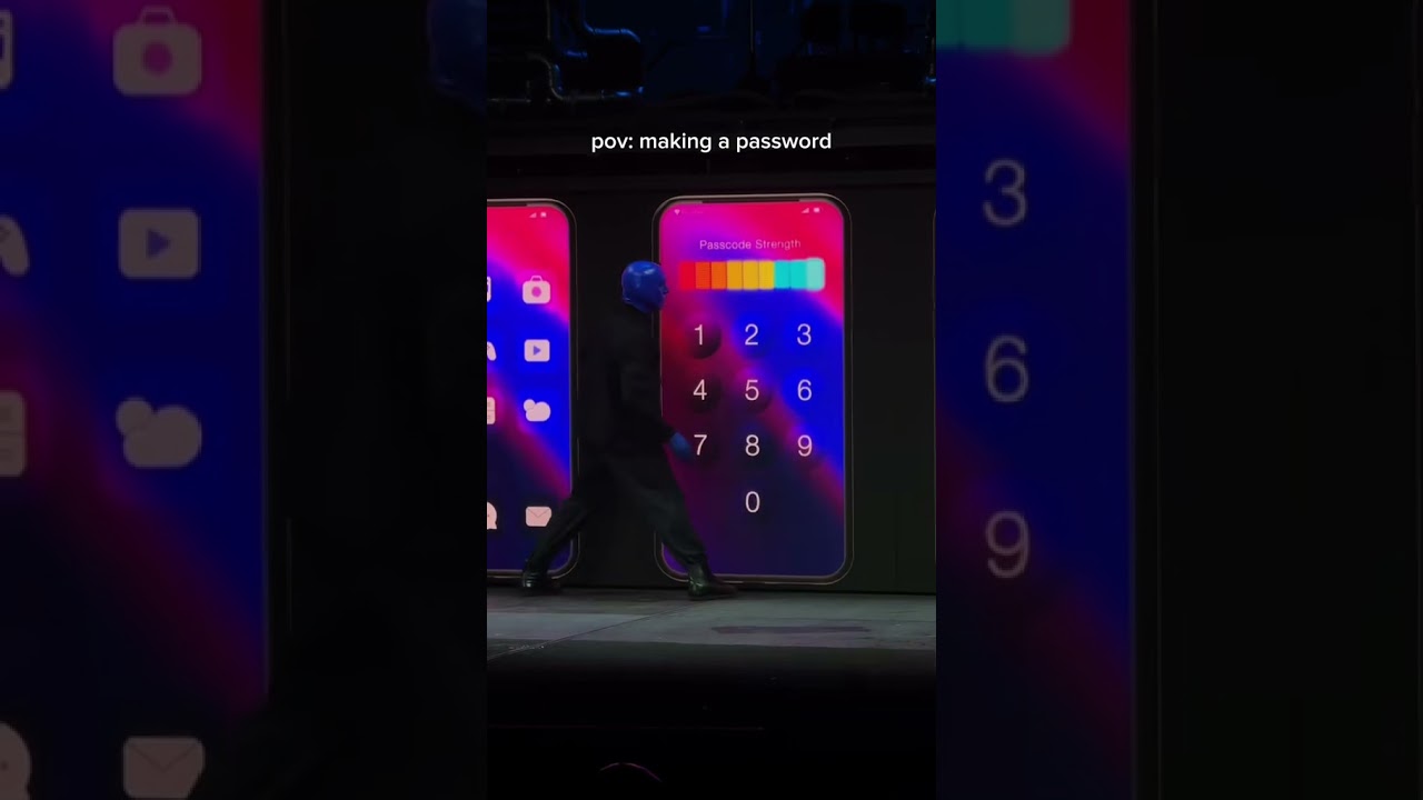 passwords are complicated 🫩 #bluemangroup - Published by Blue Man Group
