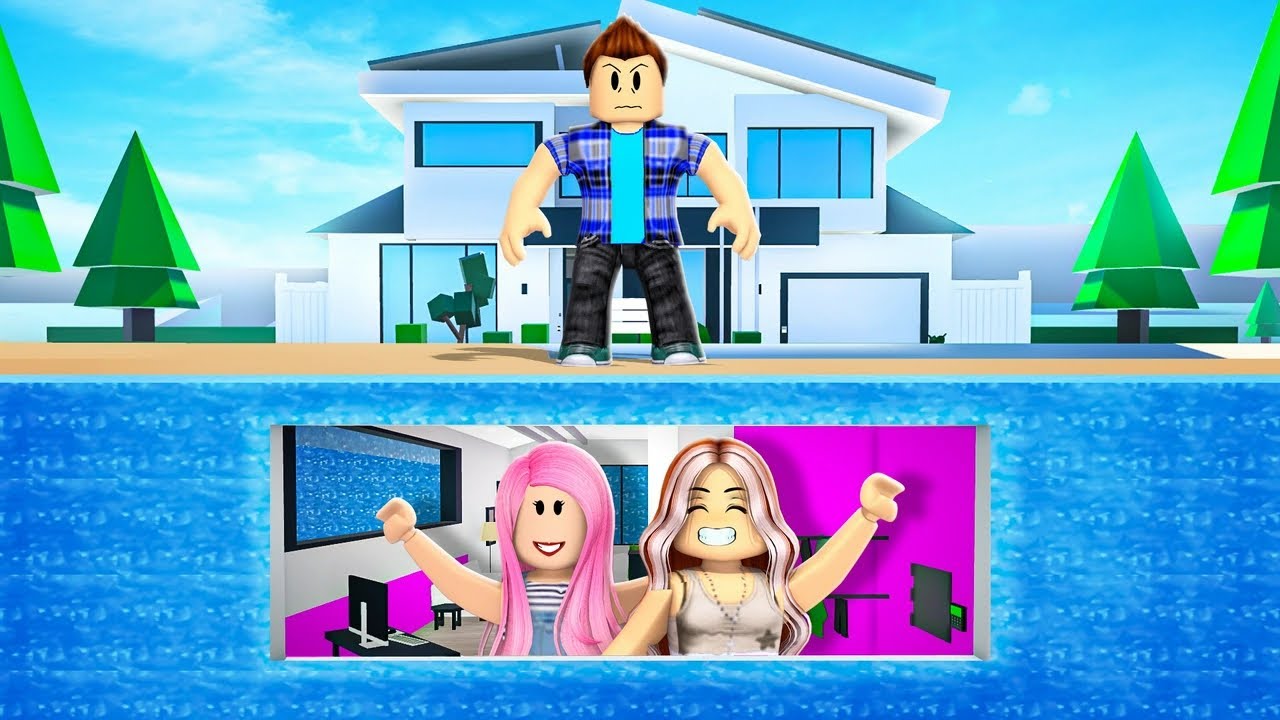 CONSTRUÍMOS UMA BASE DEBAIXO DA ÁGUA PRA SE ESCONDER DO MEU PAI