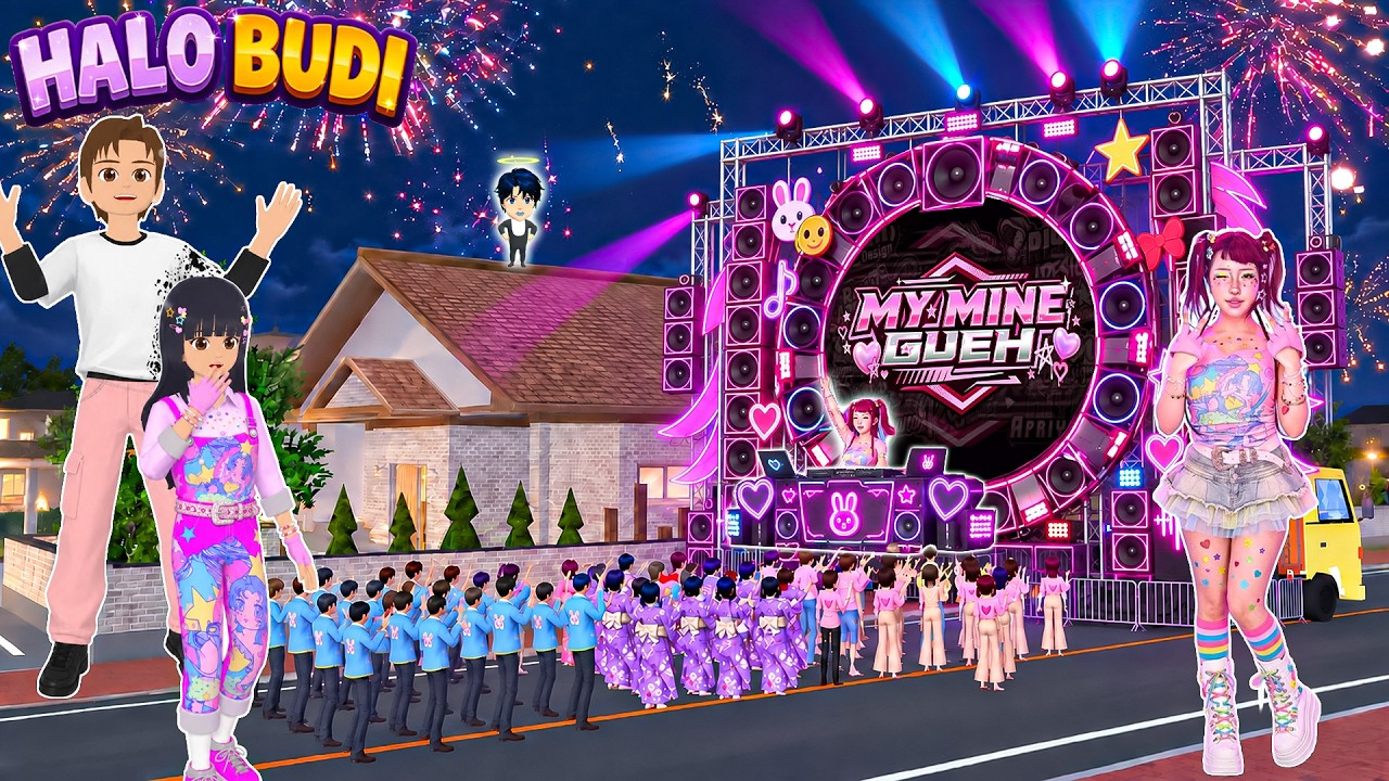 Yuta Mio Pawai HOREG NAYKILLA Kota Sakura | Atom Atam Joget Keliling Kota🥳