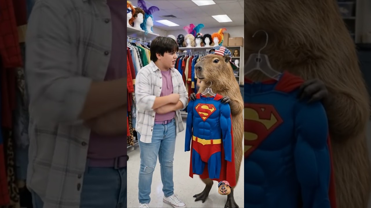 Capybara Became a Princess and Ruined Jinu's Roach Prank!