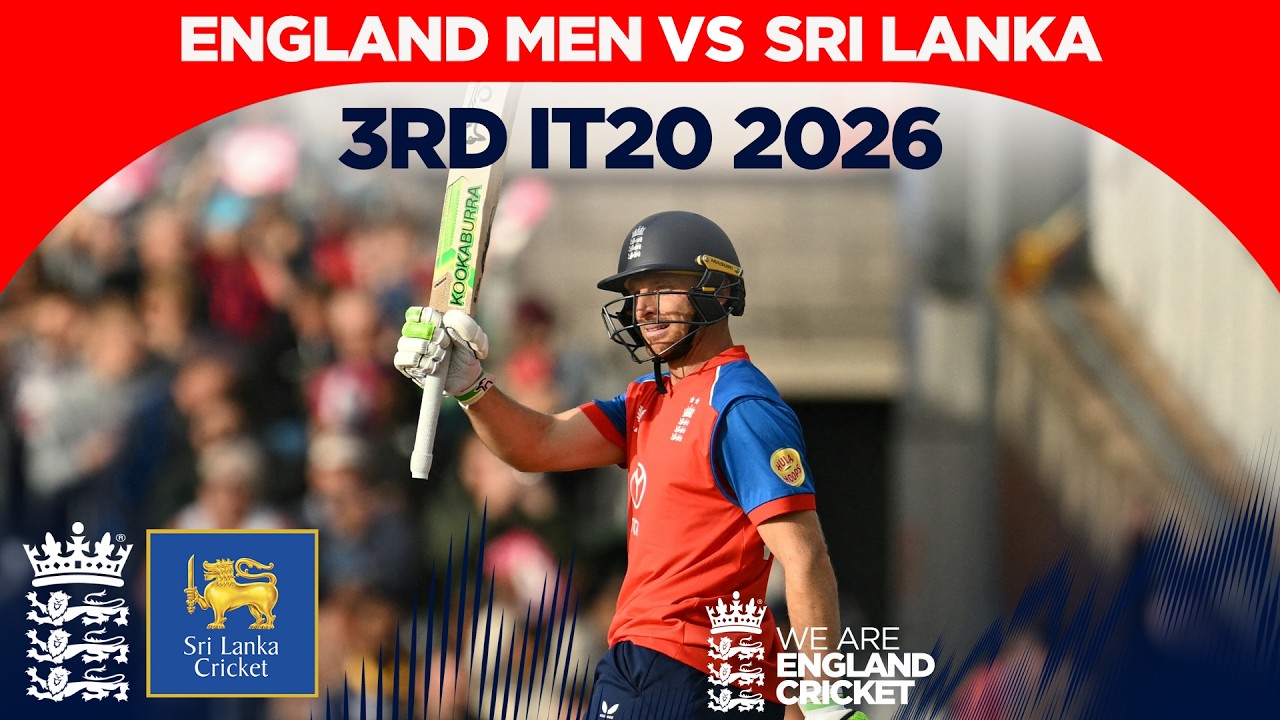 Buttler Leads The Way! | Highlights - England v Sri Lanka | 3rd Vitality IT20 2026