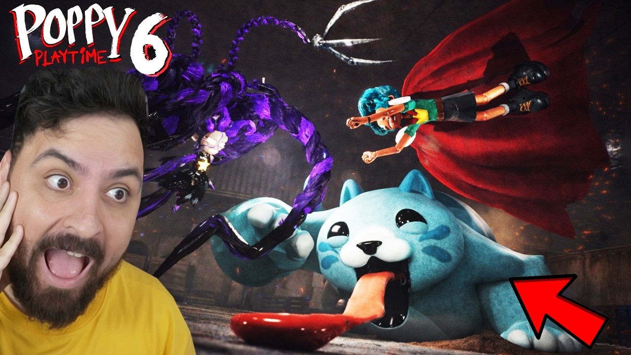 POPPY PLAYTIME CAPITULO 6: RORY LOVECAPE enfrenta a LILY LOVEBRAIDS para SALVAR CANDY CAT !!
