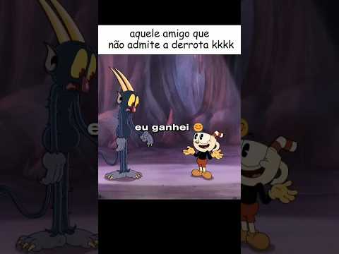 Xicrinho nem tava pegando pesado kkkk #cuphead