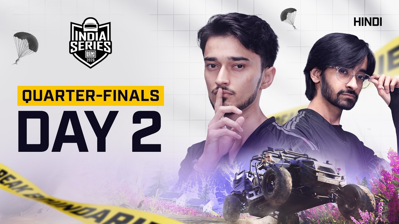 [Hindi] BGIS 2026 | QUARTER FINALS | Day 2